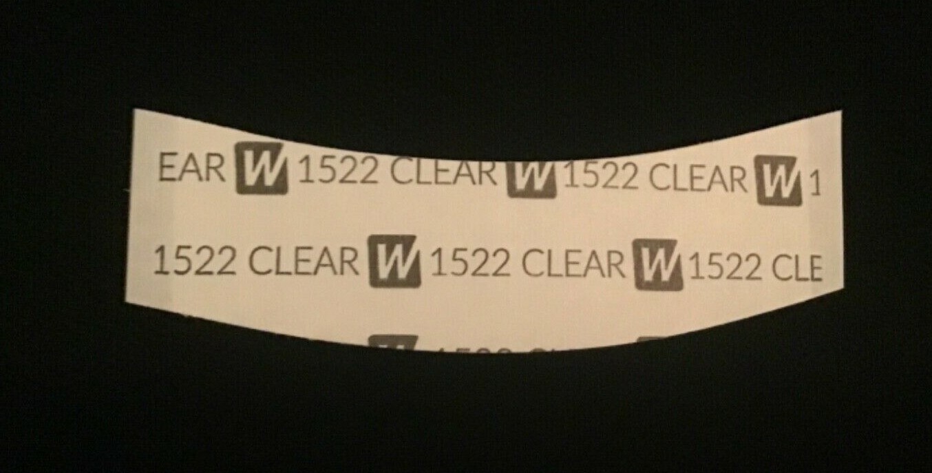 Walker 3M 1522 -108 Pc C Contour – 3-Packs -Hairpiece Tape .Poly Wig System .NEW