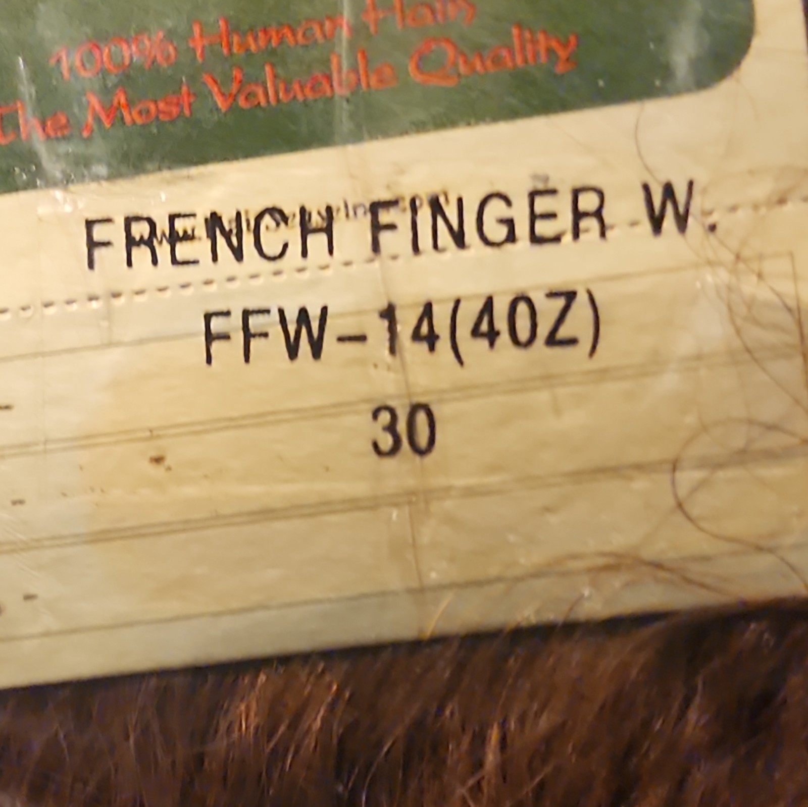 Hair Sense oh! Beverly French Finger Waves FFW-14 (40z) Color 30