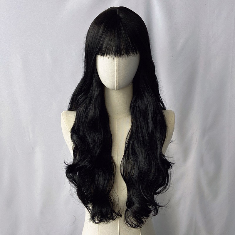 Women Curly Wigs Long Full Hair Girl Universal Cosplay Costume Anime Wave Wig AU
