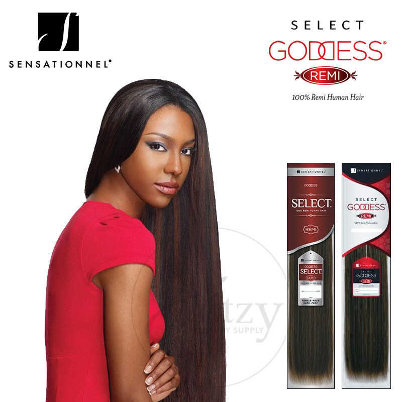 Sensationnel Goddess Select Remi Yaki 100% Human Hair 10″,12″,14″,16″,18″