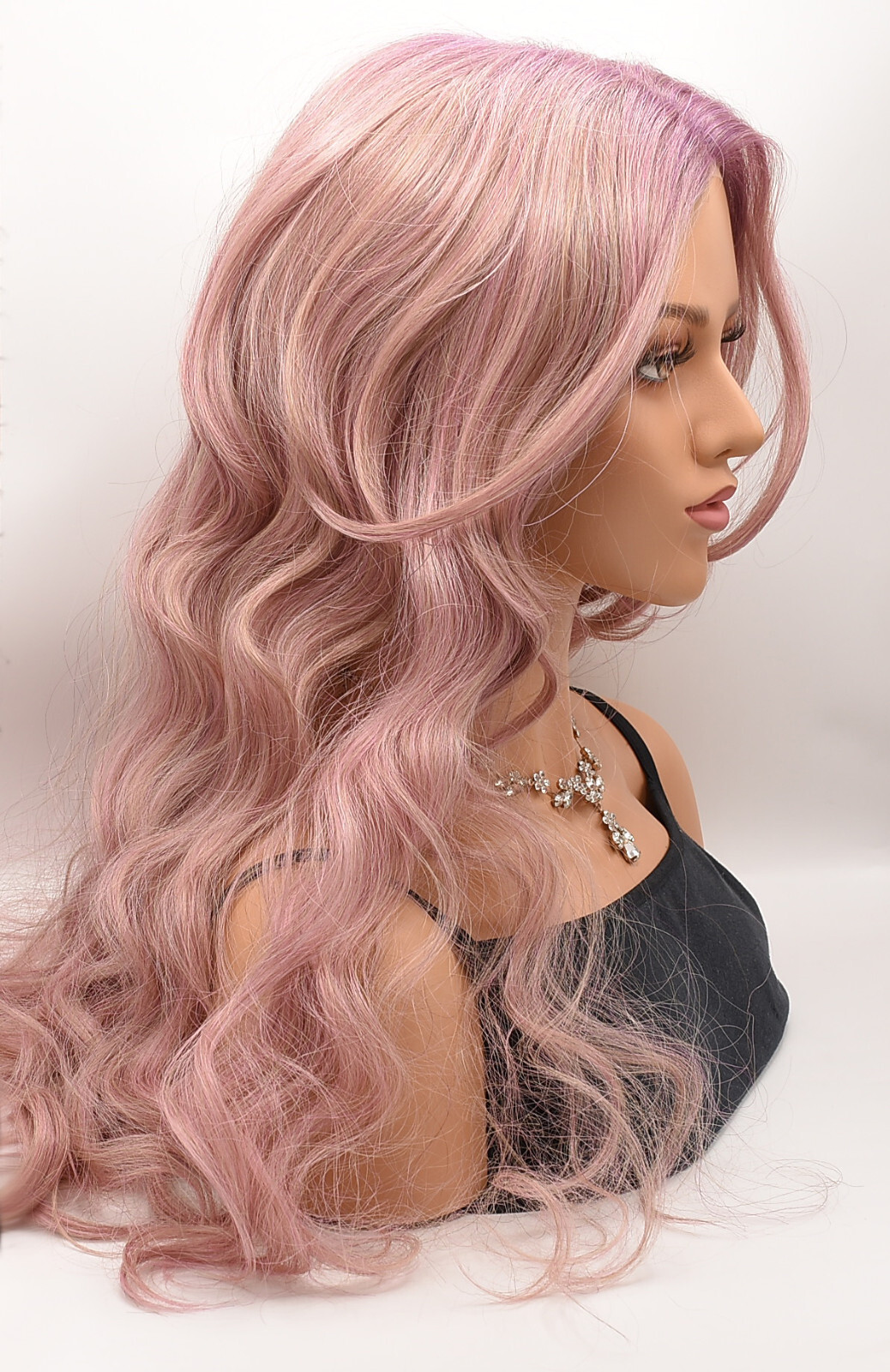LAVENDAR FROSE Wig by HAIRDO, Lavendar/Rose Wig! Lace Front, Center Mono Part