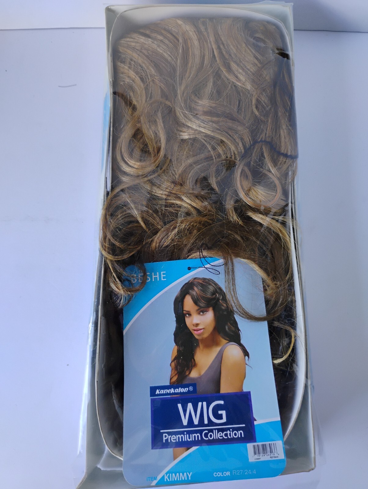 Beshe Kanekalon Wig – Premium Collection. Style Kimmy, Color R27/24/4