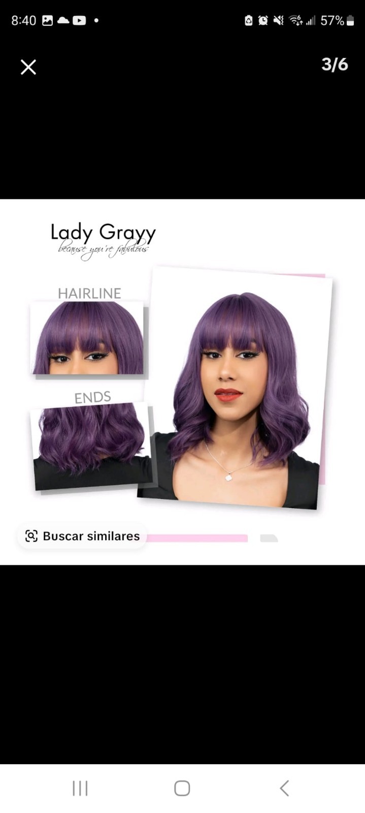 Lady Gray Wig