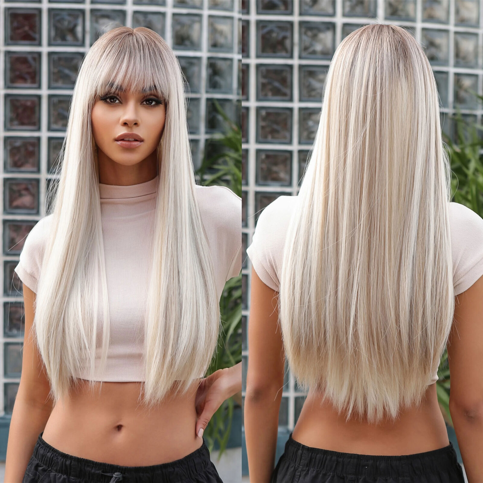 Long Body Wave Synthetic Hair Wigs for Women Fashion Cosplay Party Hair Wig