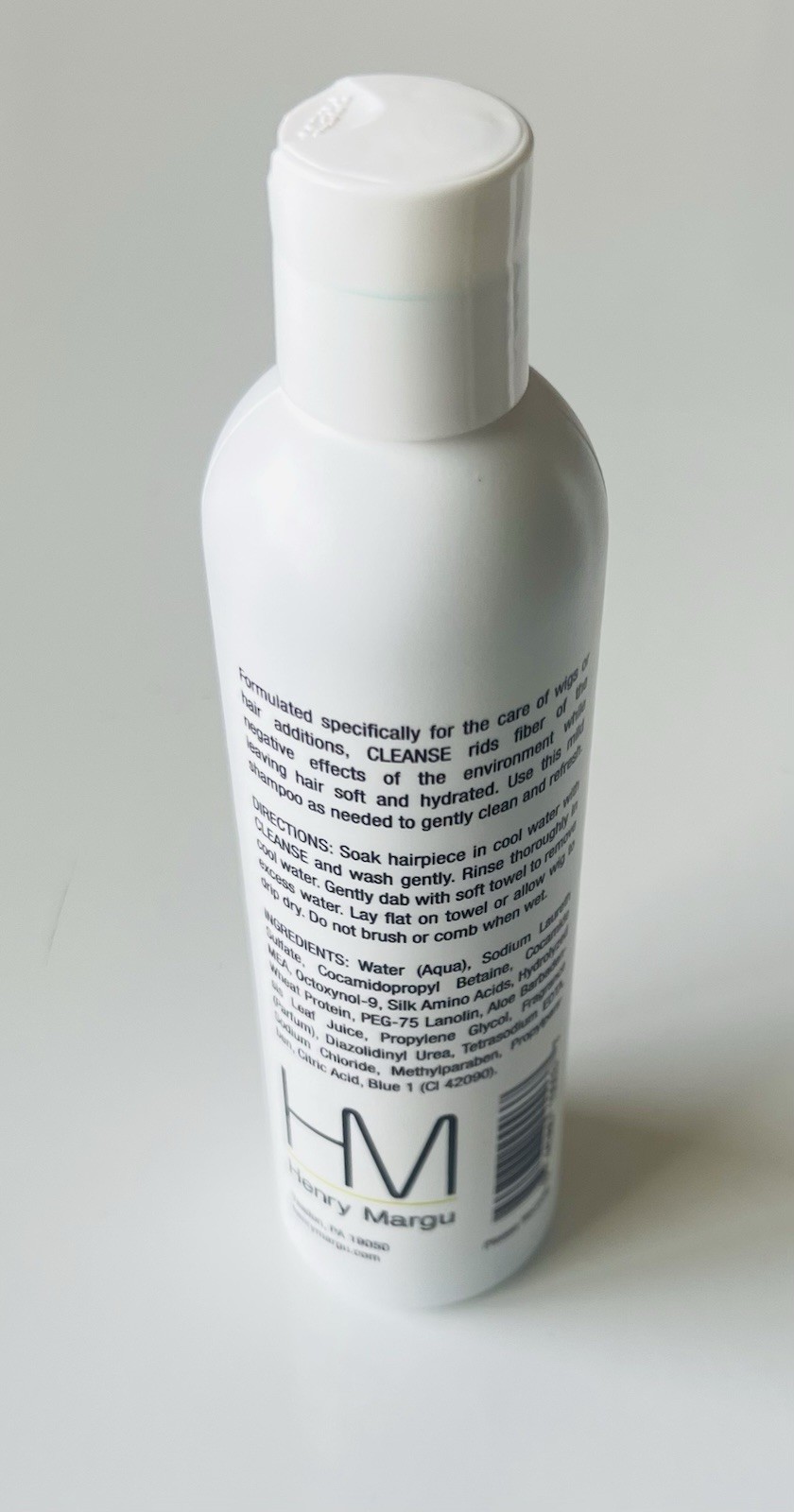 Henry Margu Wig Care Products (Cleanse Shampoo/Finish Holding Spray) 8 oz
