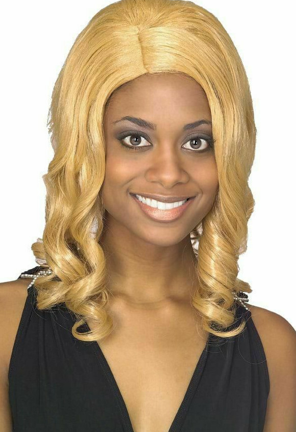 Runway Queen theatrical glamour costume hair fashion tv diva model celebrity wig