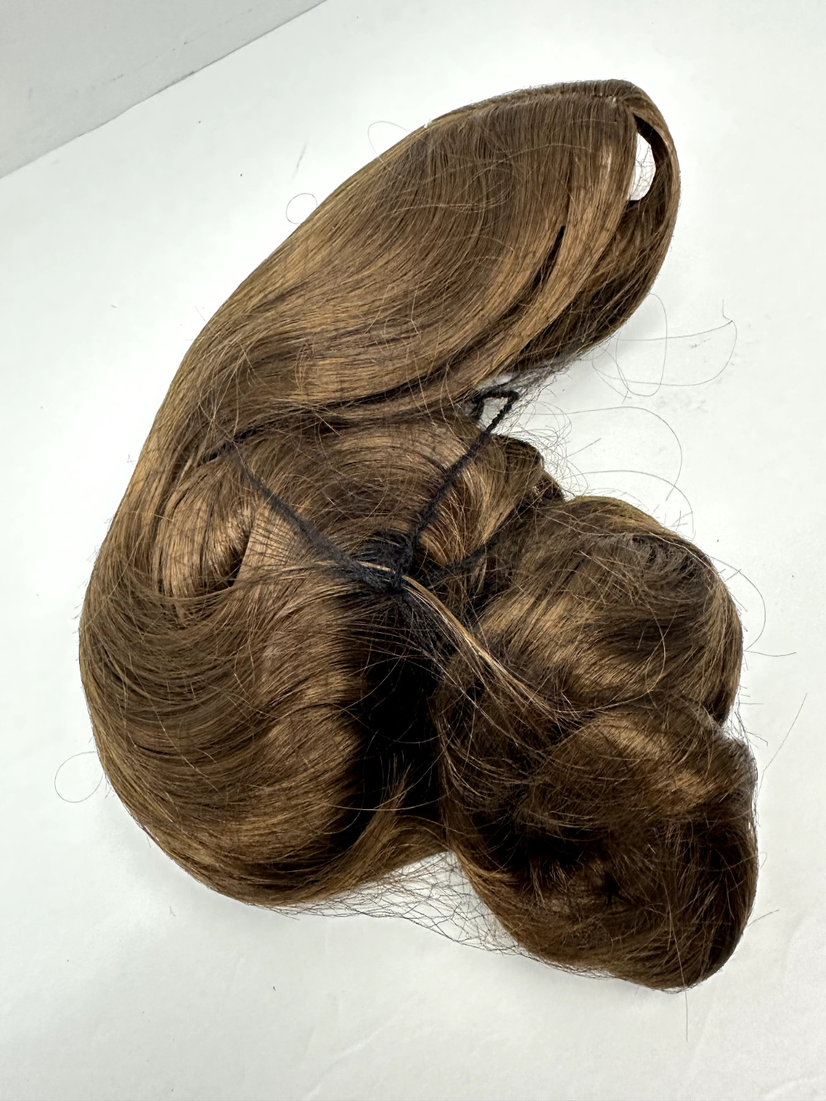 Dark Brown Synthetic Wig – Realistic Look, Non-Human Hair- high-quality