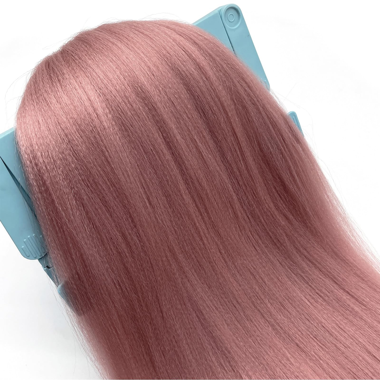Ai Yuchen 30″ Pre-Stretched Braiding Hair Rose Gold Pink 6 Bundles
