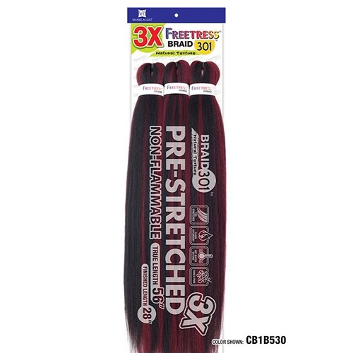 Freetress Pre-stretched braiding hair – 3X BRAID 301 28″