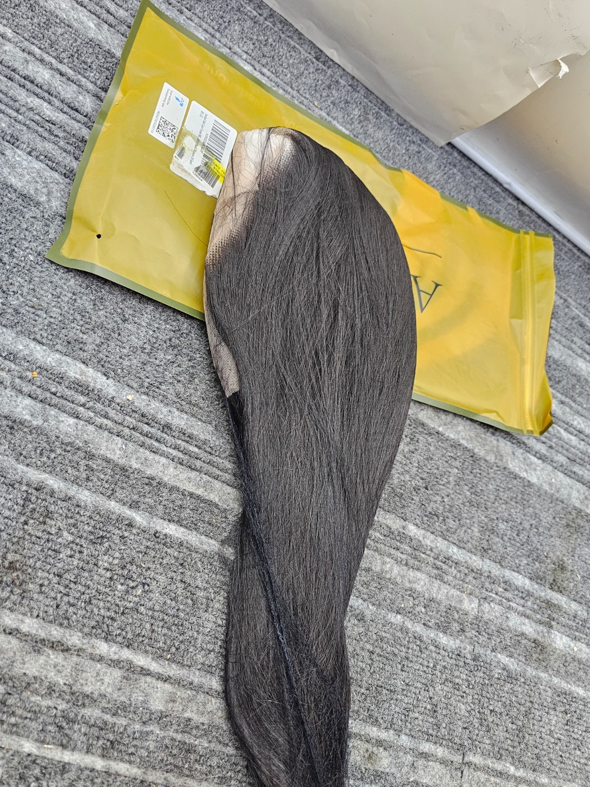 Andria Hair Lace Front Wigs Black Women 24 Inches Straight With Black Eyelash
