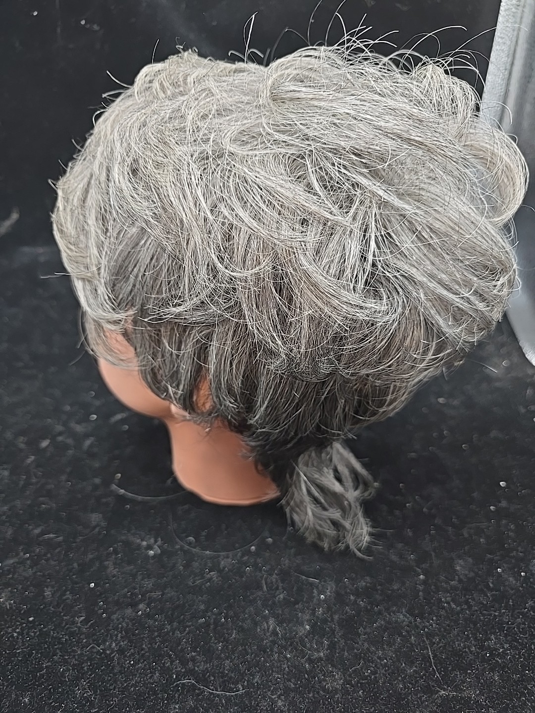Foxy Silver Wig Gray Shag Short Cute Cut Japanese Origin Made In Indonesia
