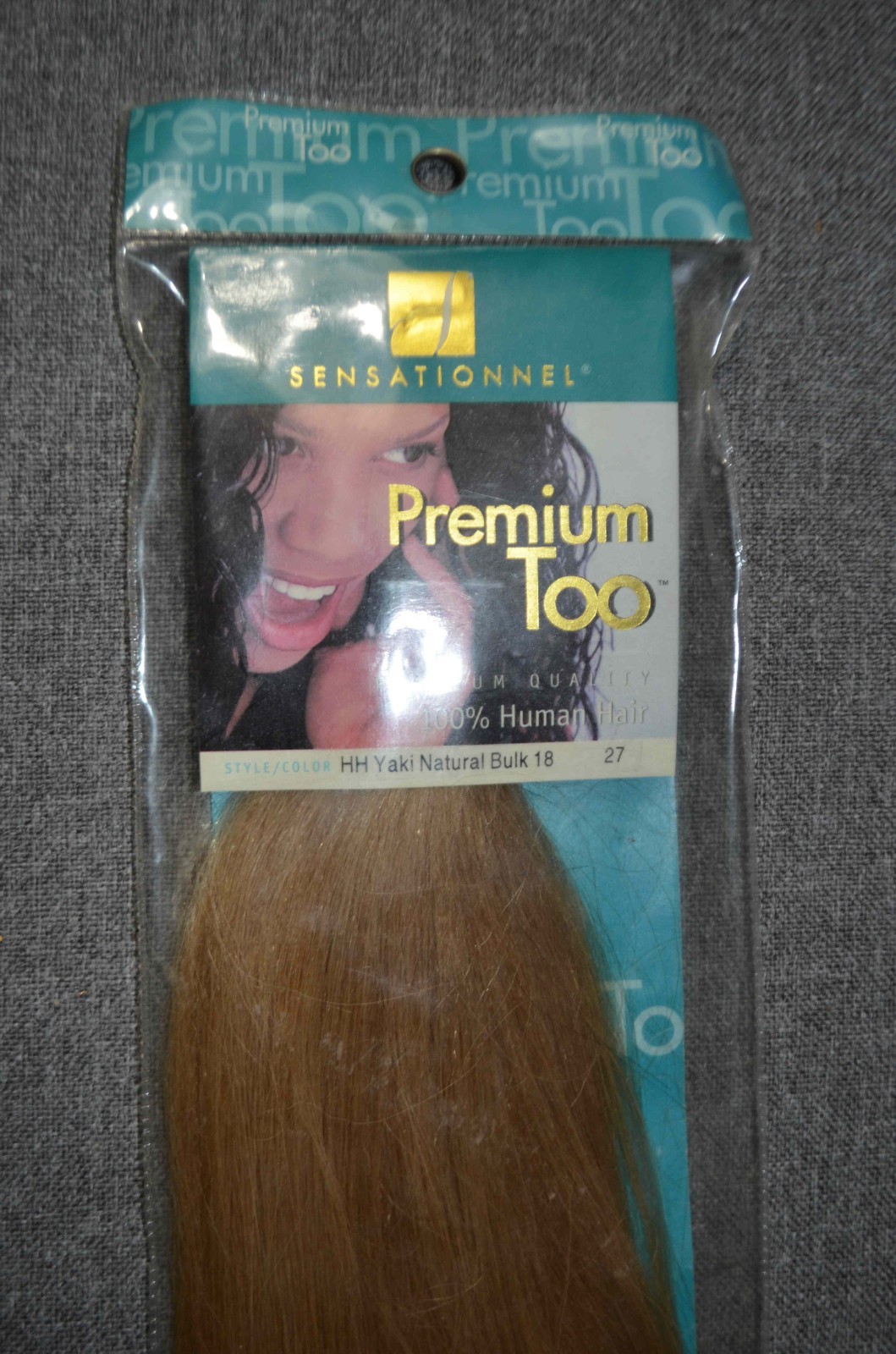Sensationnel Premium Too 100% Human Hair Yaki Natural Bulk 18 / Color 27