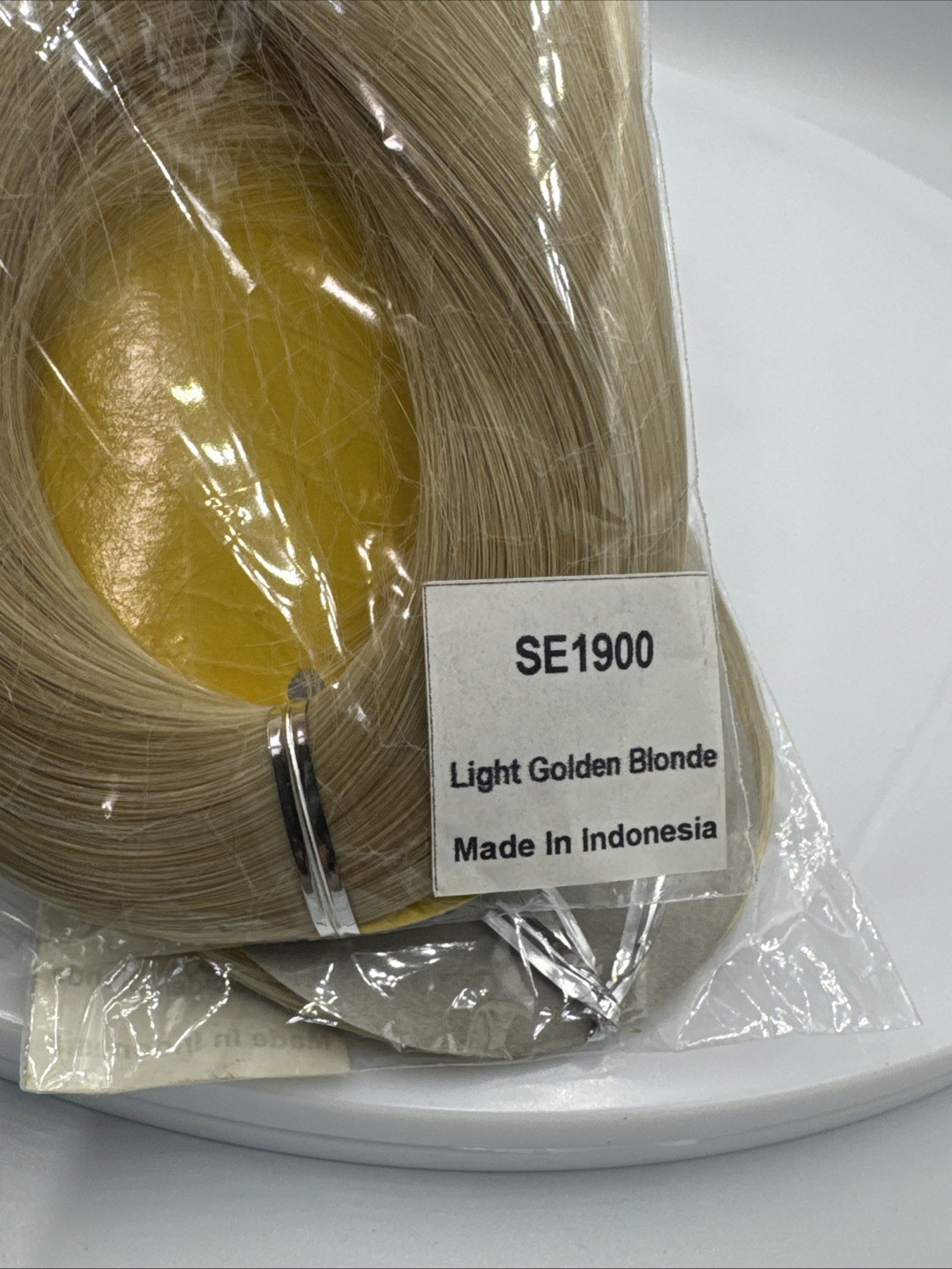 Halo-Style Hair Extensions Light Golden Blonde 2 NEW/1 Used