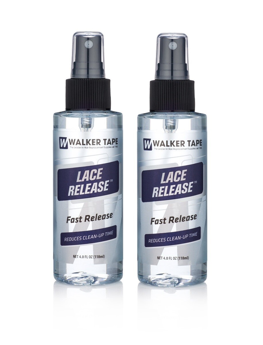 Walker Lace Release adhesive Wig Hair System Extension Glue Tape Remover 4OZ x 2