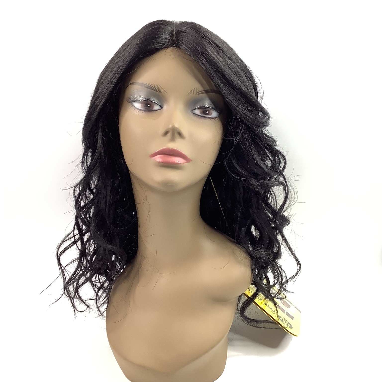 Outre THE DAILY WIG KERRYANN 18″ Lace Part Wig Synthetic Fiber Color 1 Black