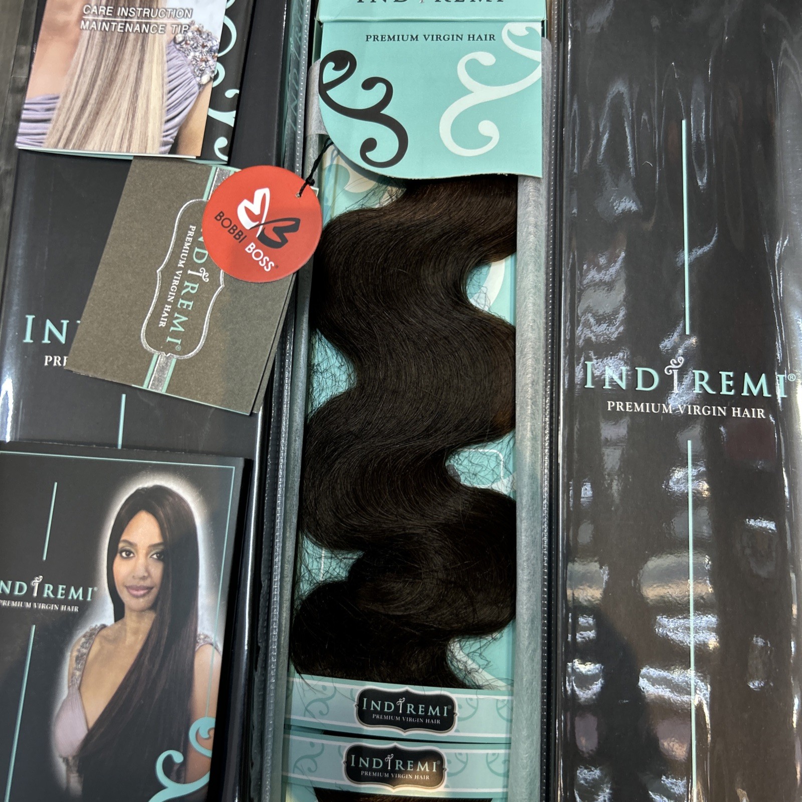 Bobbi Boss Indi Remi Human Hair 18 Inches Italian Wave Color #4