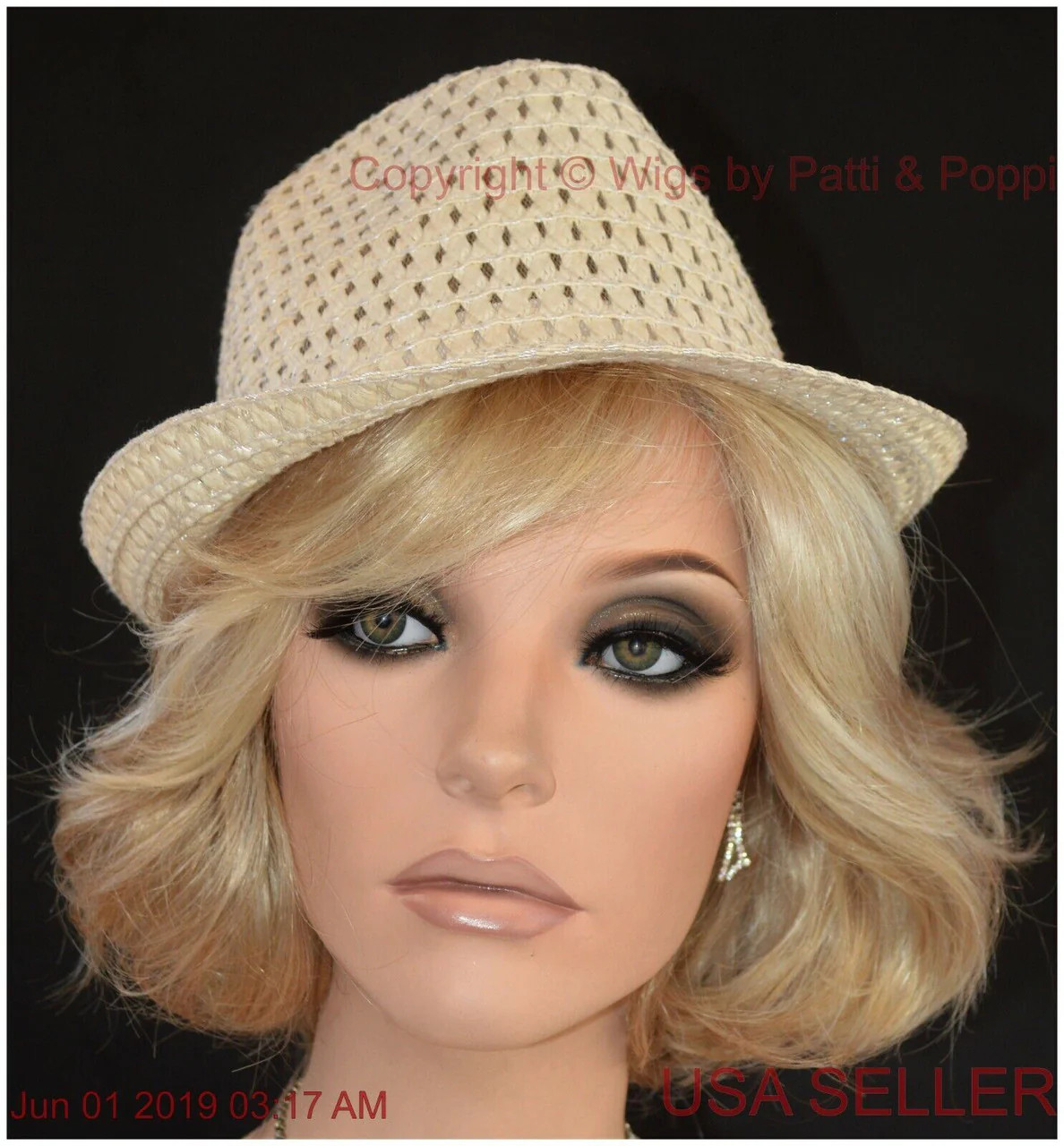 Modern Motif Gabor Wigs GL14-22SS Sandy Blond Lace Front monopart Beachy Waves