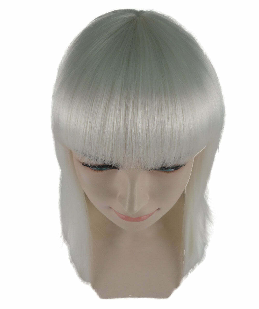 Long Bob Glow in Dark Wig | Premium Breathable Capless Cap HW-1467A