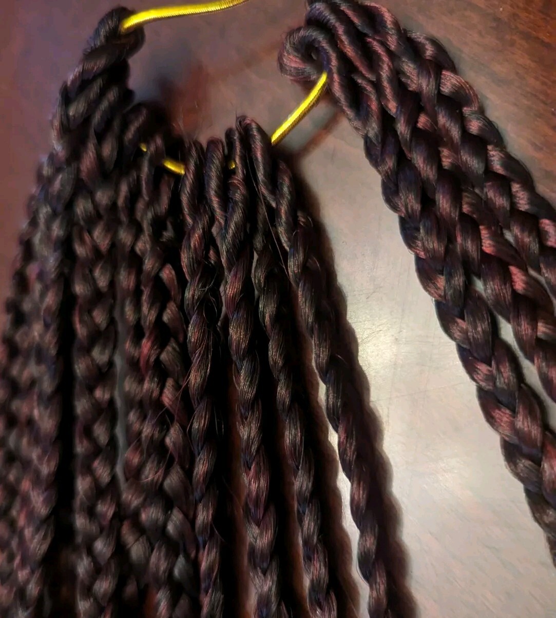 Passion Twist Hair Burgundy 18″ – 8 Pack High Quality Synthetic Bohemian Hair