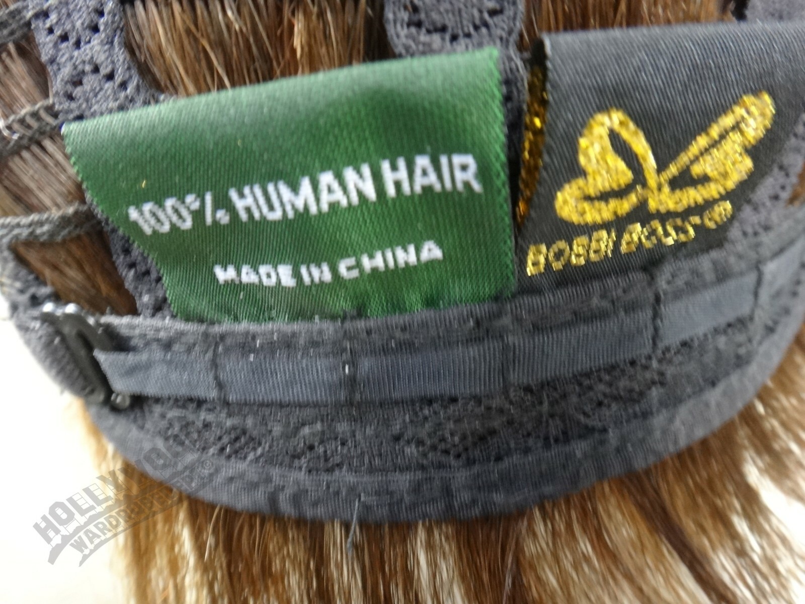 100% HUMAN Hair full wig Asymmetrical short karen bob dark brown Bobbi Boss new