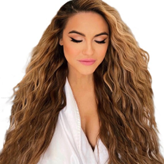 hidden Crown® Clip In | Medium/Light Brown with Highlights | #5/24 8 inches