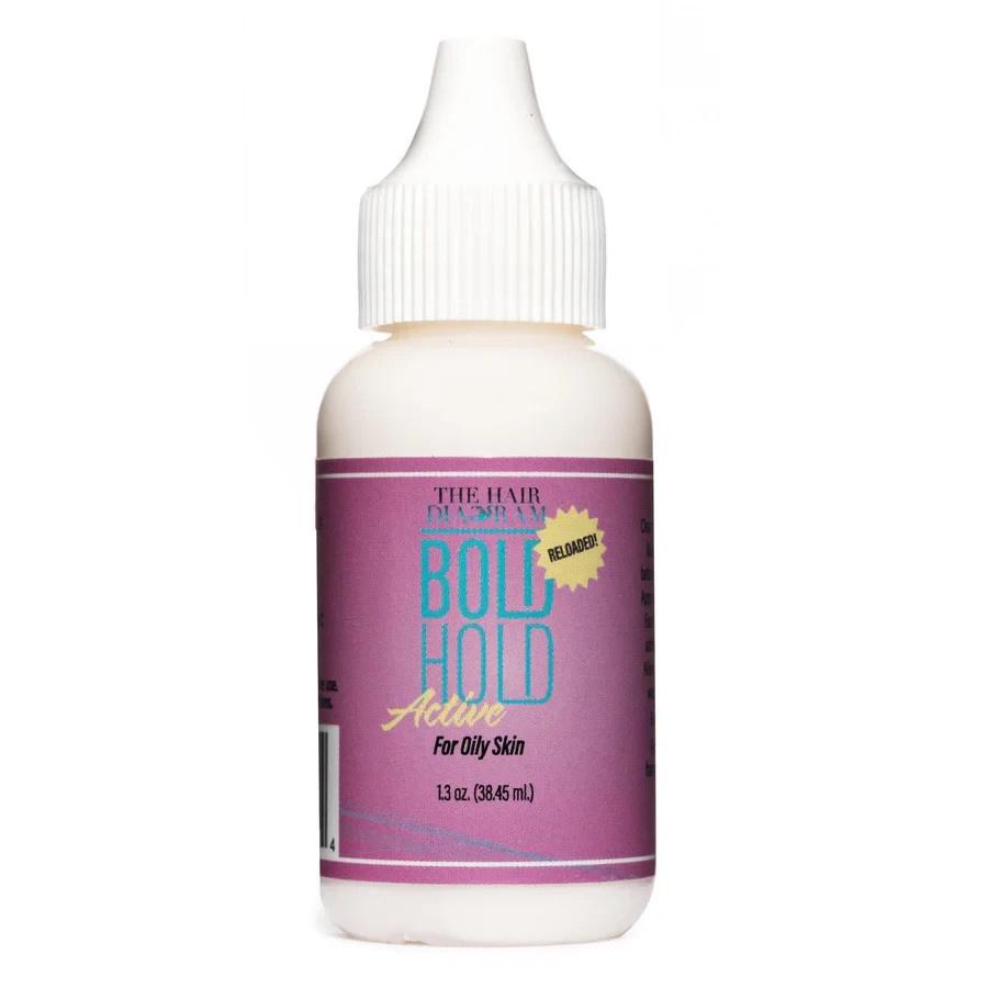 Bold Hold Active The Hair Diagram Lace Wig Adhesive Glue 1.3 Oz NEW