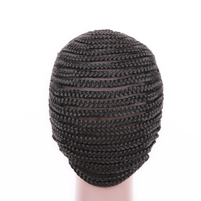 Refined Braided Wig Cap Cornrows Cap for Braiding Wig Crochet Hair Braided Wigs