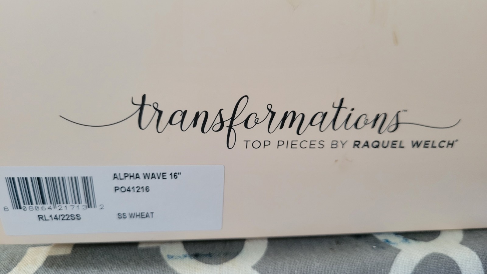 Transformations By Rachel Welch Alpha Wave 16 Inch