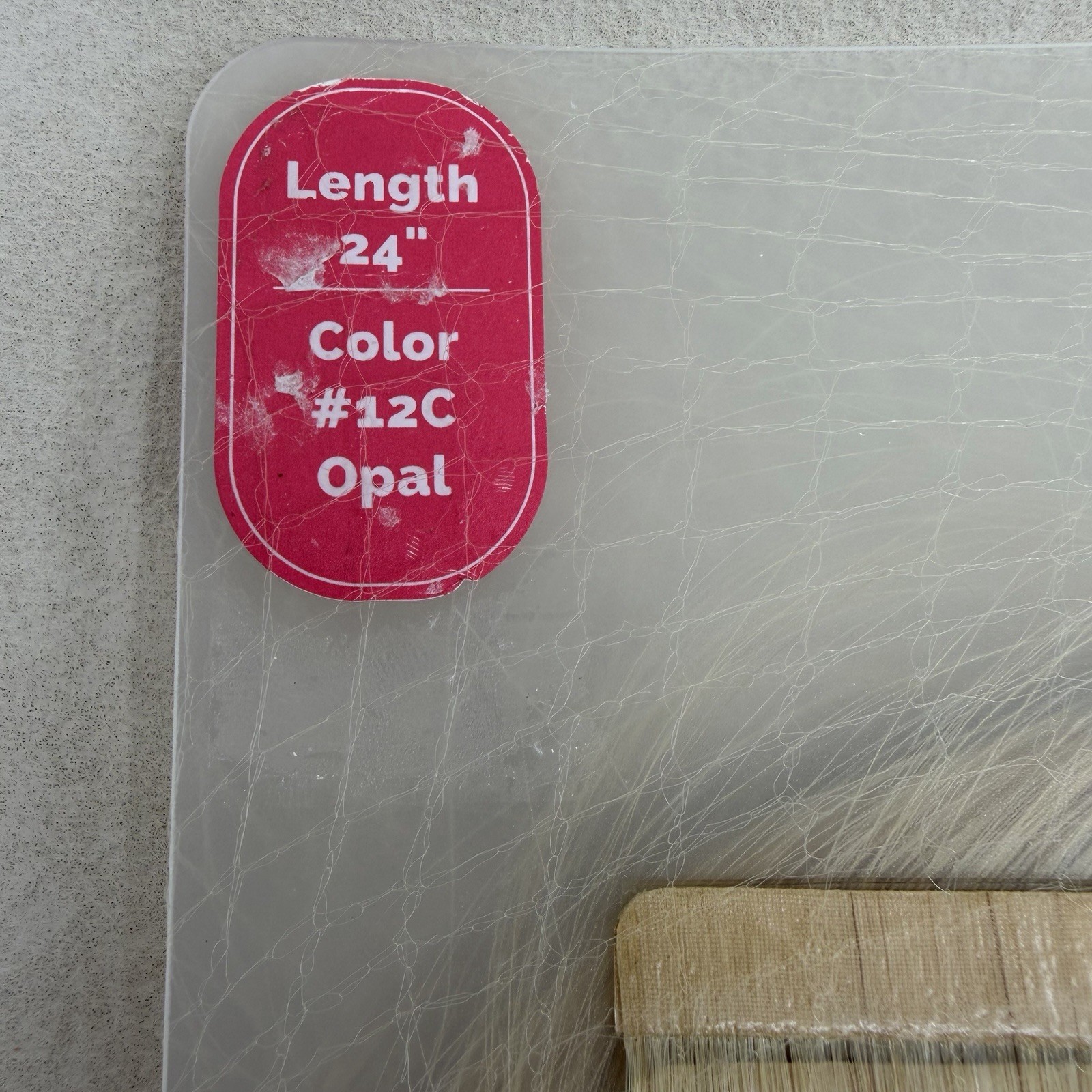 Hotheads Tape-In Extensions LUSH Originals 24” 20 Pieces OPAL #12C New Remy Hair