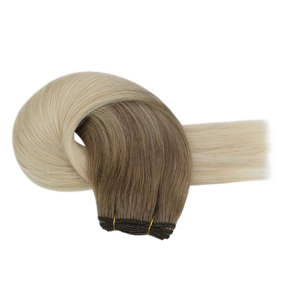 Sunny Hair WEFT 18in Light Brown Balayage Blonde Extensions HW_BA8A-60_100G4