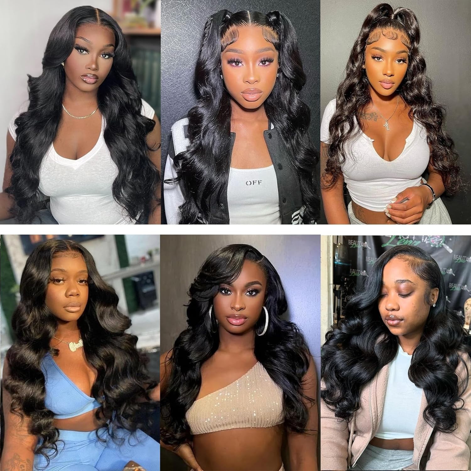 U Part Human Hair Wig Body Wave Brazilian Virgin Hair Glueless Wigs Human Hair
