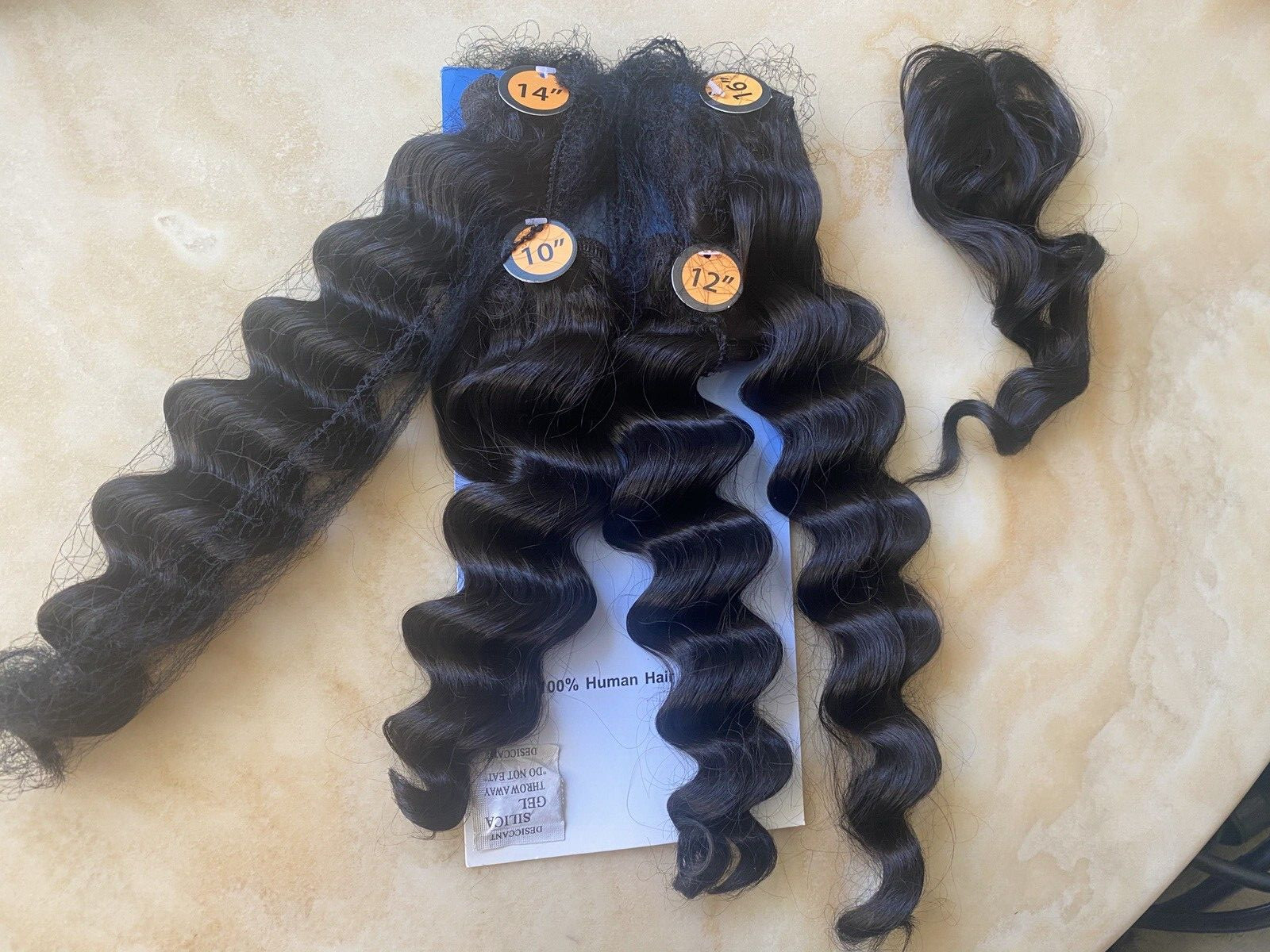 HAIRTREND SYNTETHIC HAIR ALL IN ONE DEEP WAVE 10 12 14 16 12 INCH CLOSURE COLOR2