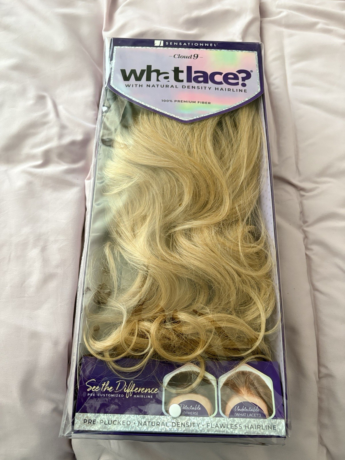 Sensationnel What Lace 13×6 Cloud 9 Synthetic Lace Front Glenna Wig Honey Blonde