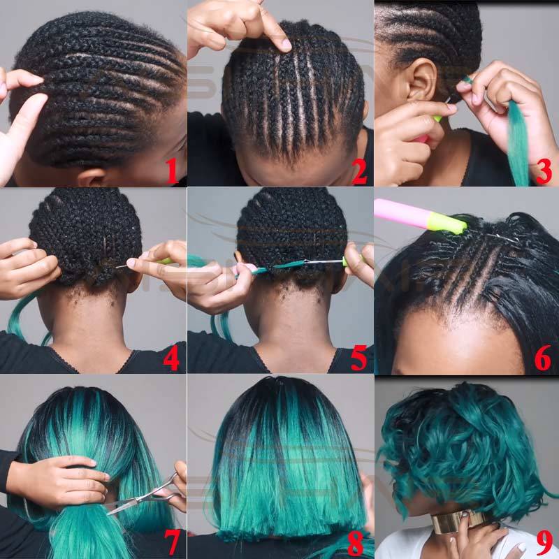 41″ Synthetic Kanekalons Jumbo Braiding Hair Extension Afro Twist Braids 165g US