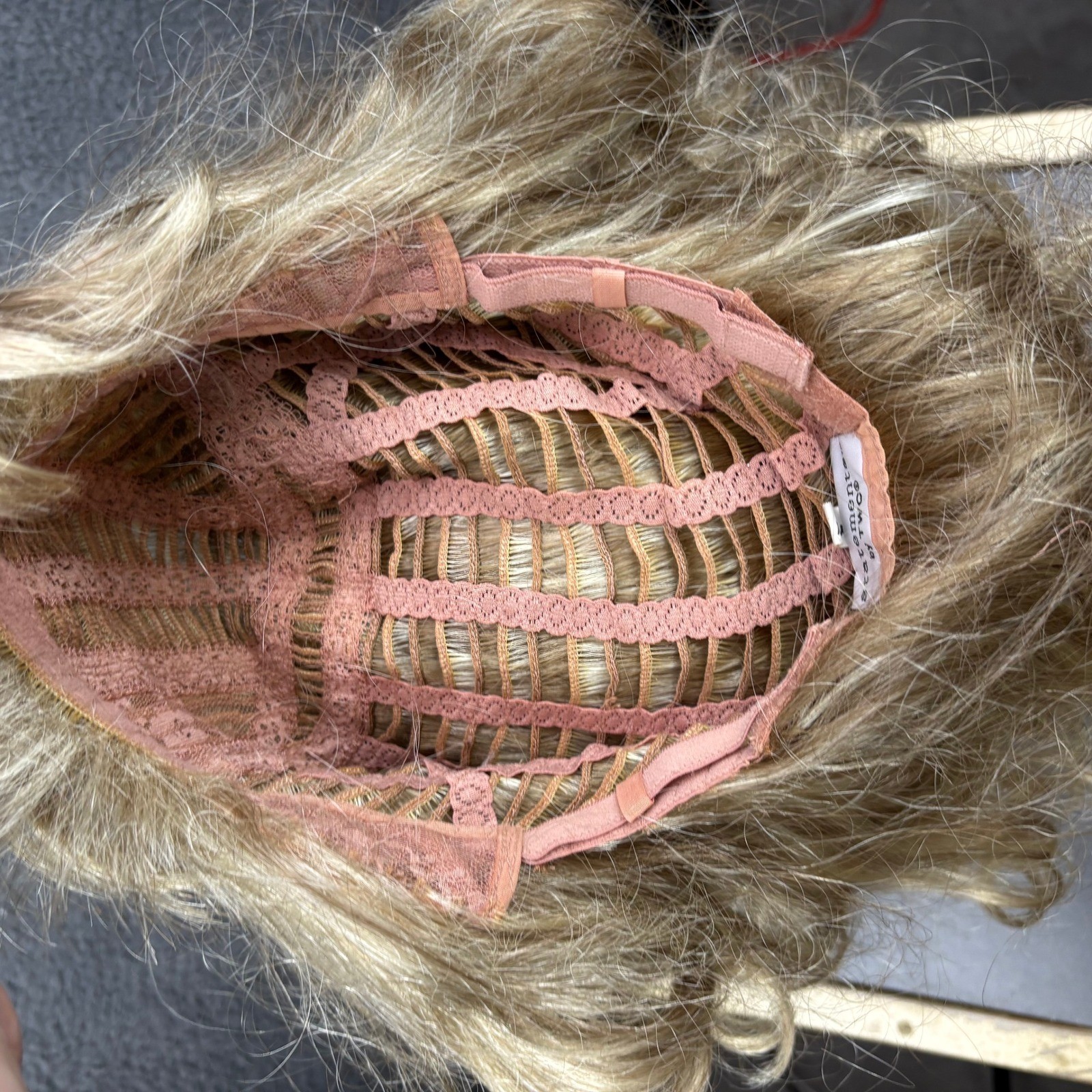 Statements by TWC Mystery Sweet Blonde Curly Wig Modacrylic Fiber Average Size