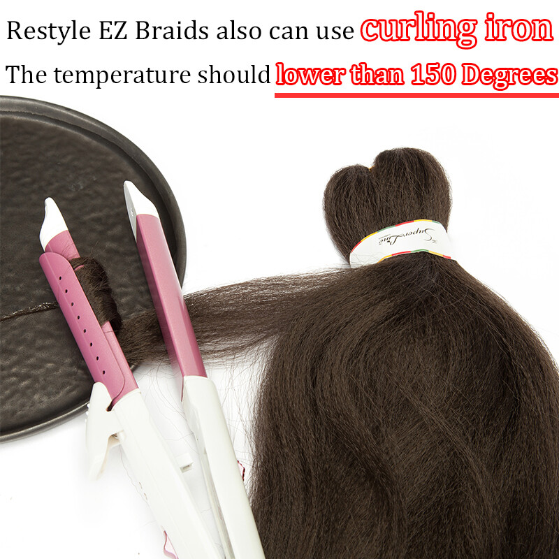 26Inch Long Pre-Stretched Braiding Braid Hair Extension Jumbo Kanekalon As Human