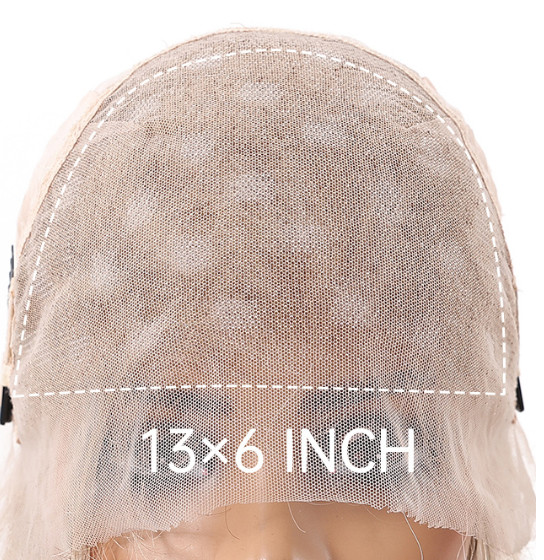 Medium Bob Rooted Blonde Pink Mix Mono Lace Front Cap Synthetic Hair Wigs Women