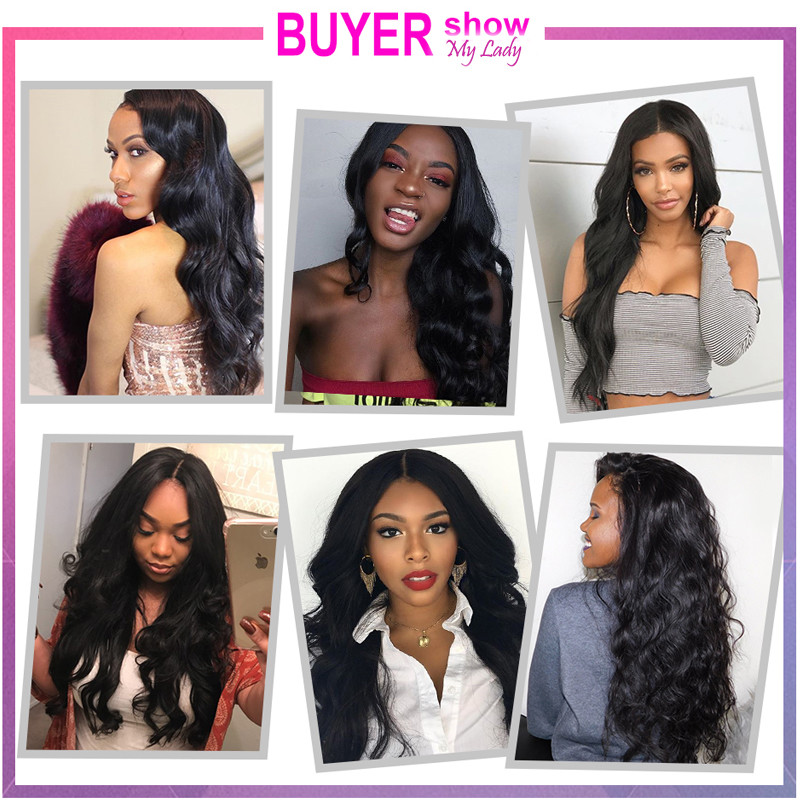 400G Peruvian Virgin Human Hair Extensions Weave Body Wave Straight 4 Bundles US