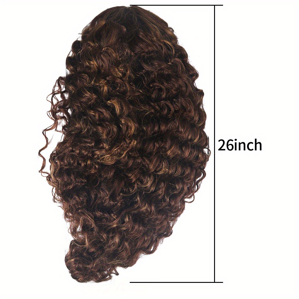 26″ Tube Wrapped Curly Wig (Piano Color) – Glam, Party Looks & Daily Styling