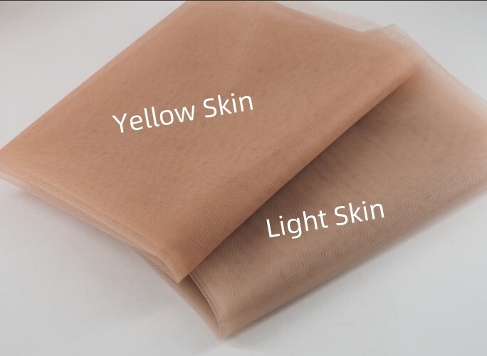 55*36inch Transparent Swiss Lace Net For Making Lace Wig Foundation