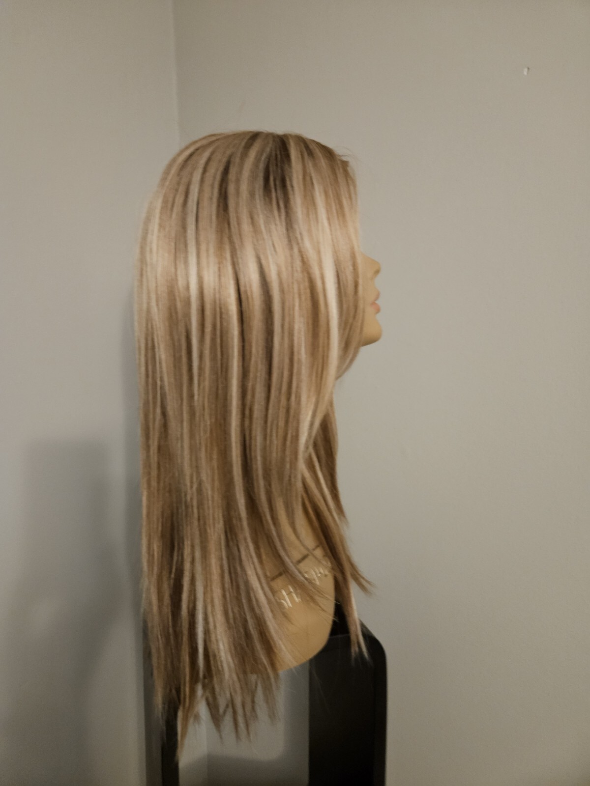 Women’s FULL LACE FRONT MIXED Blonde LAYERED STRAIGHT HAIR WIG New