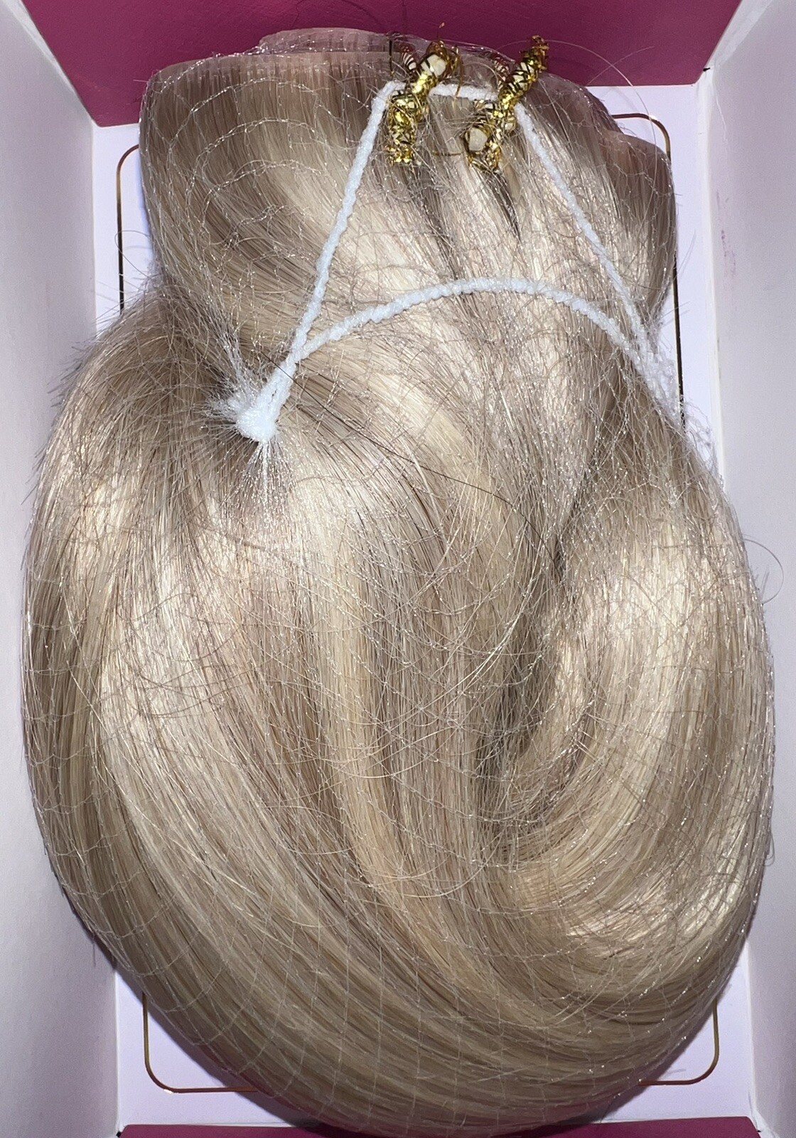 WENNALIFE Invisi Edge Clip in Hair Extensions Real Human Hair, 20 In, 150g