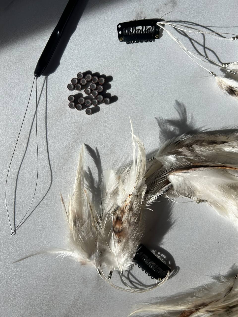 Feather Hair Extensions,Clips,Feather Clips,Hair Accessories,Festival Outfit