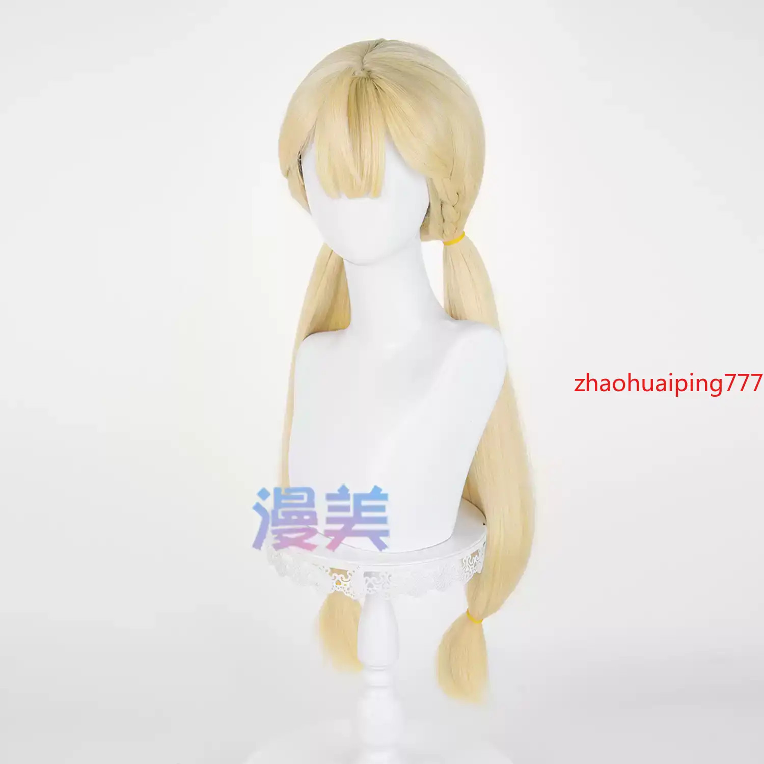 Zenless Zone Zero Alice Thymefield Wig Heat Resistant Synthetic Hair Halloween