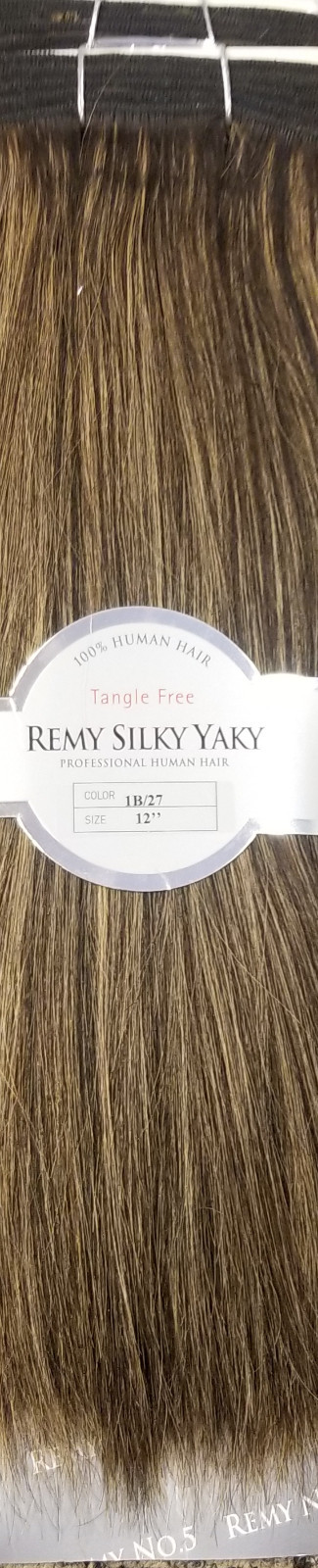 Aurora 100% Remy Human Hair for Weaving – PLATINUM NO. 5 SILKY YAKY (STRAIGHT)