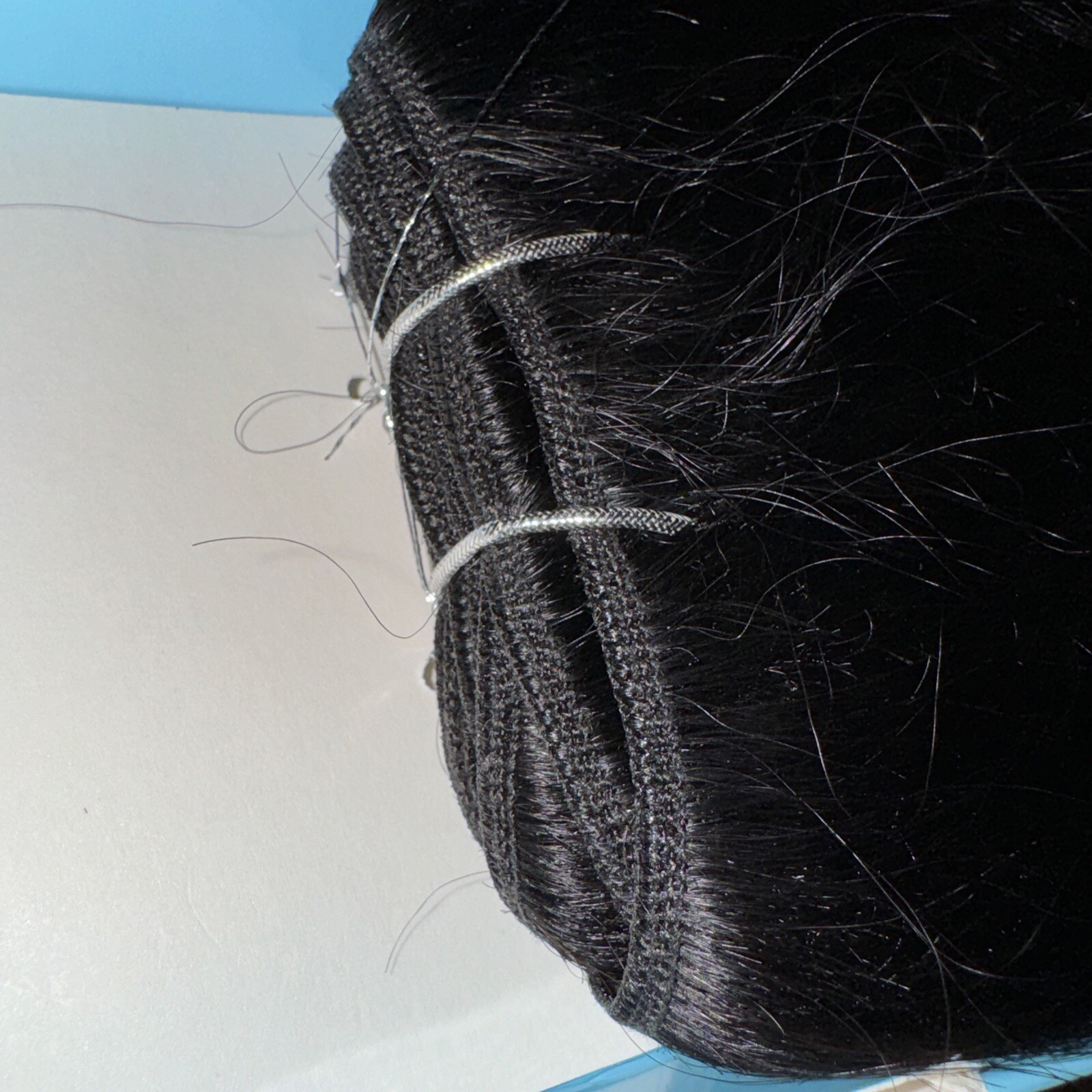 Sexy Soft Rain 100% Human Hair 12” WEFT COLOR 1B