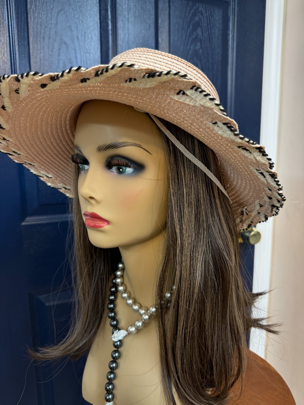 Malky European Hatfall 16″ Brown with Highlights THE HAT IS NOT INCLUDED