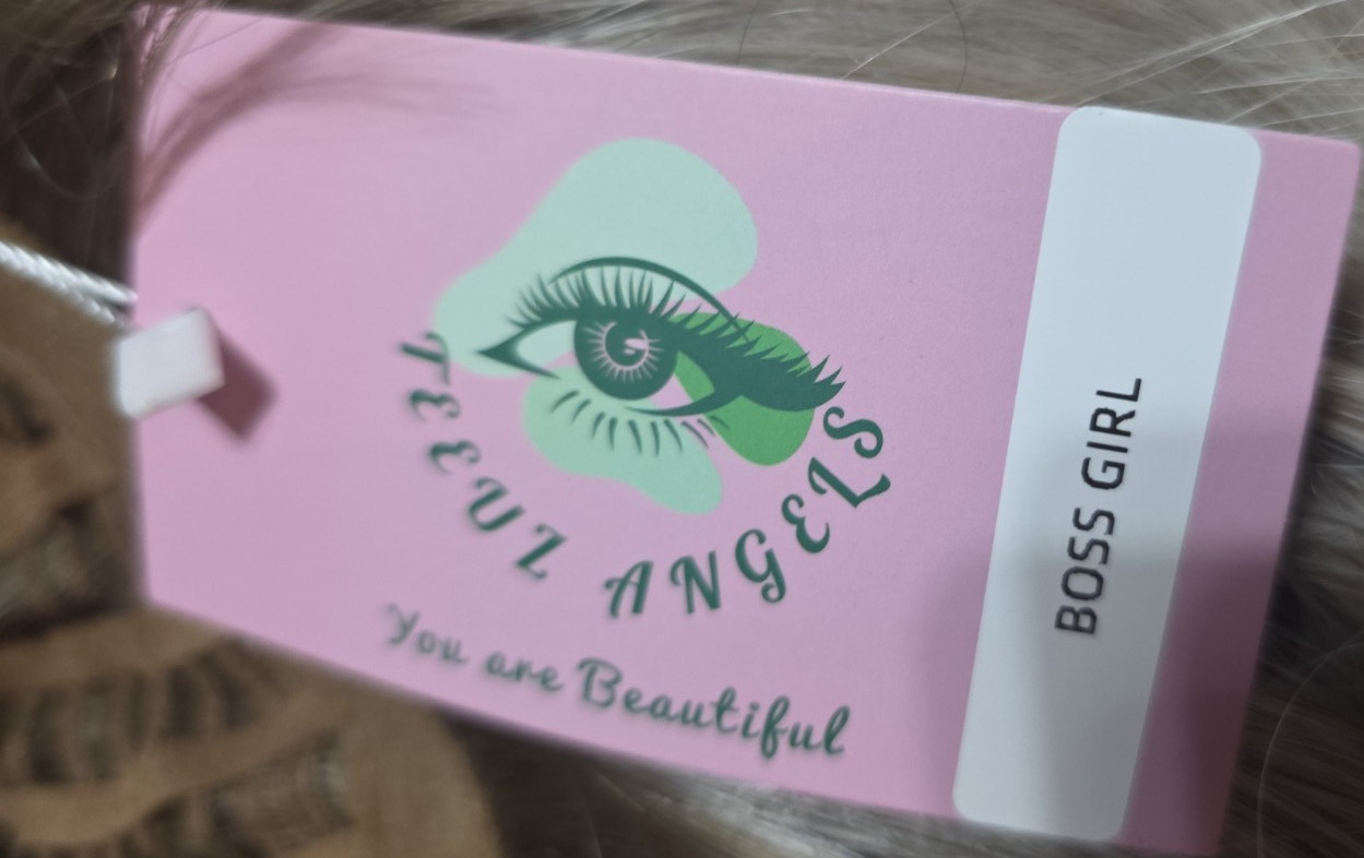 Teeuz Angels Boutique BOSS GIRL Free-Part Light Blonde