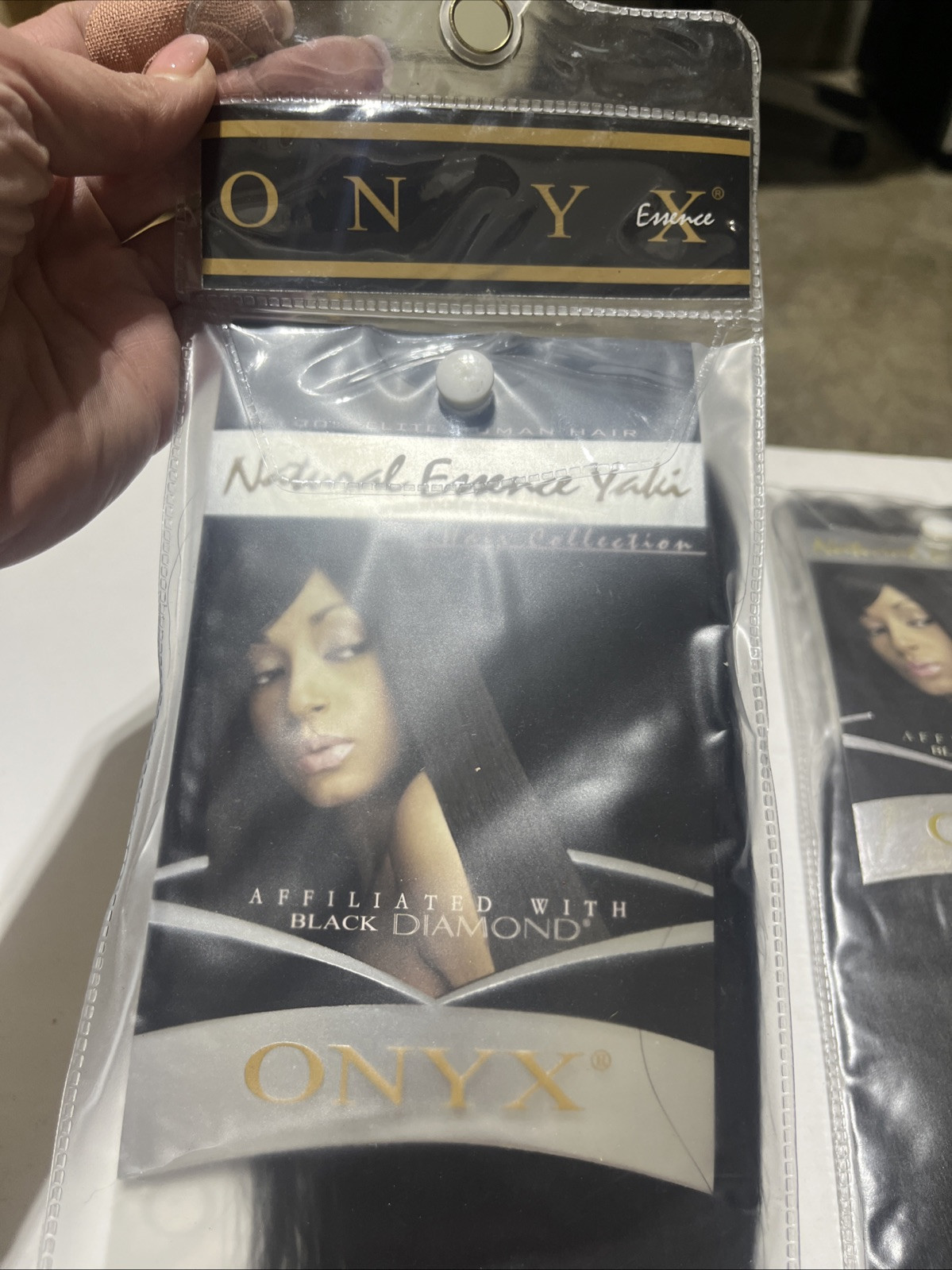 ONYX REMI Black Diamond 100% Human Hair Yaki Weave Extension 10″ & 12″ Ethnic