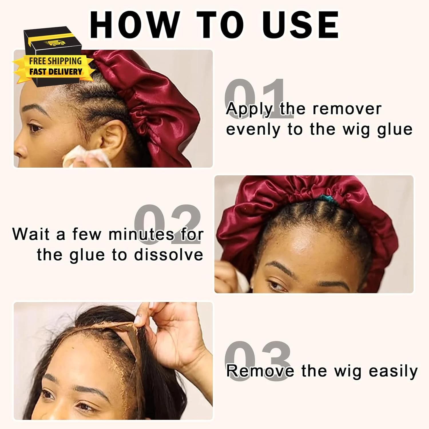 Tape in Extension Remover for Hair Extension Hair Glue Remover Tape Gentle &